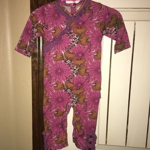 Violet + Moss one piece baby girl outfit